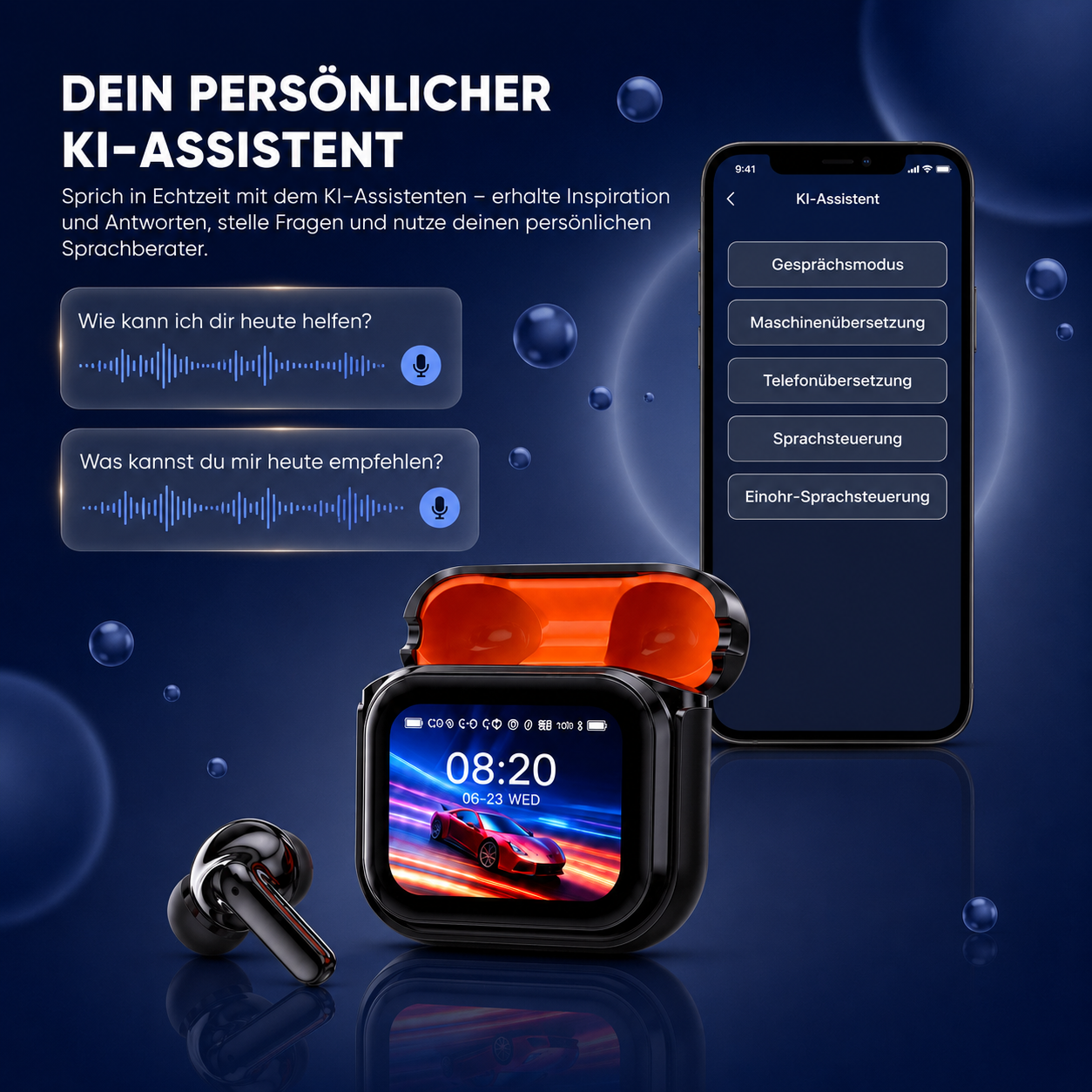 KI-Übersetzer-Kopfhörer Pro