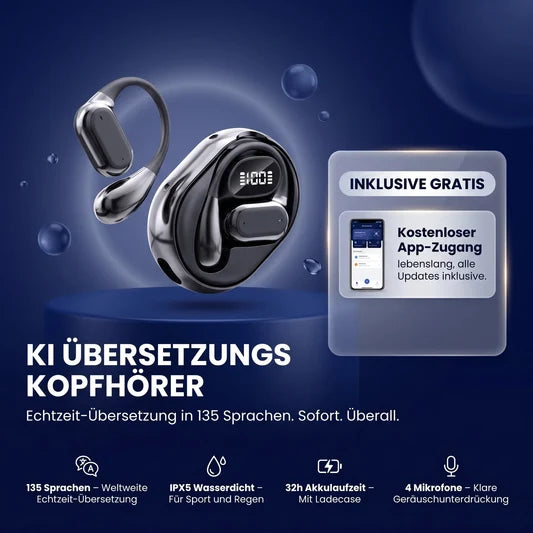 KI-Übersetzer-Kopfhörer